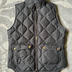 JCrew puff vest.